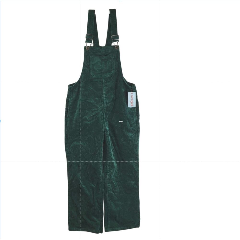 Cat & Jack Green Kids Overalls